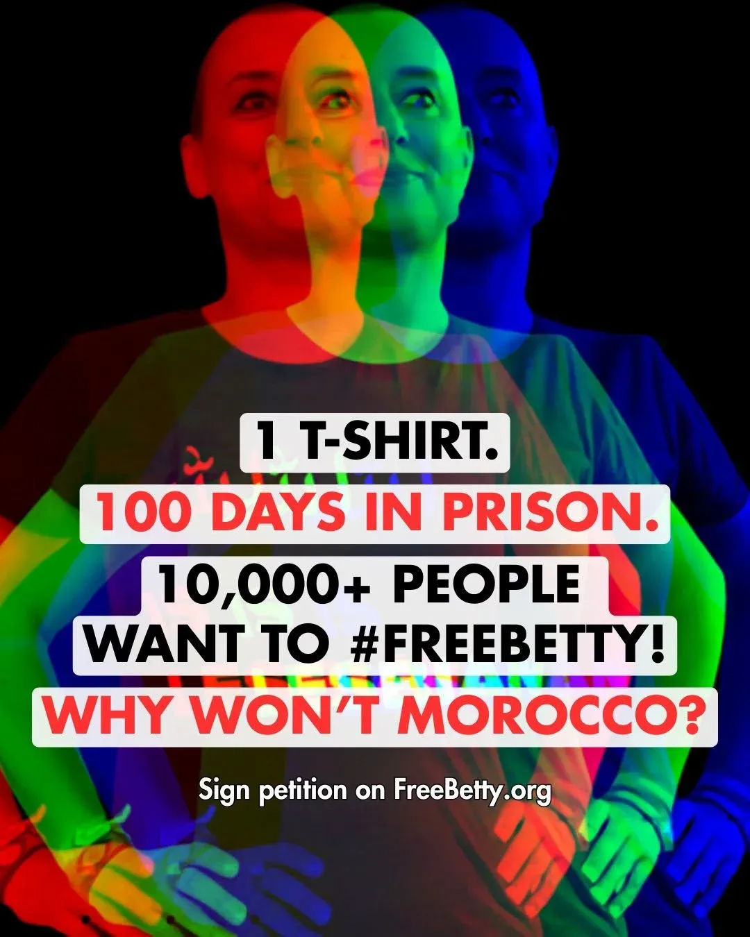 Project Resist in Solidarity with: #FREE BETTY… Hundreds of Organisations Join the Free Betty Coalition to Mark Ibtissame Betty Lachgar’s 100 Days of Imprisonment in Morocco