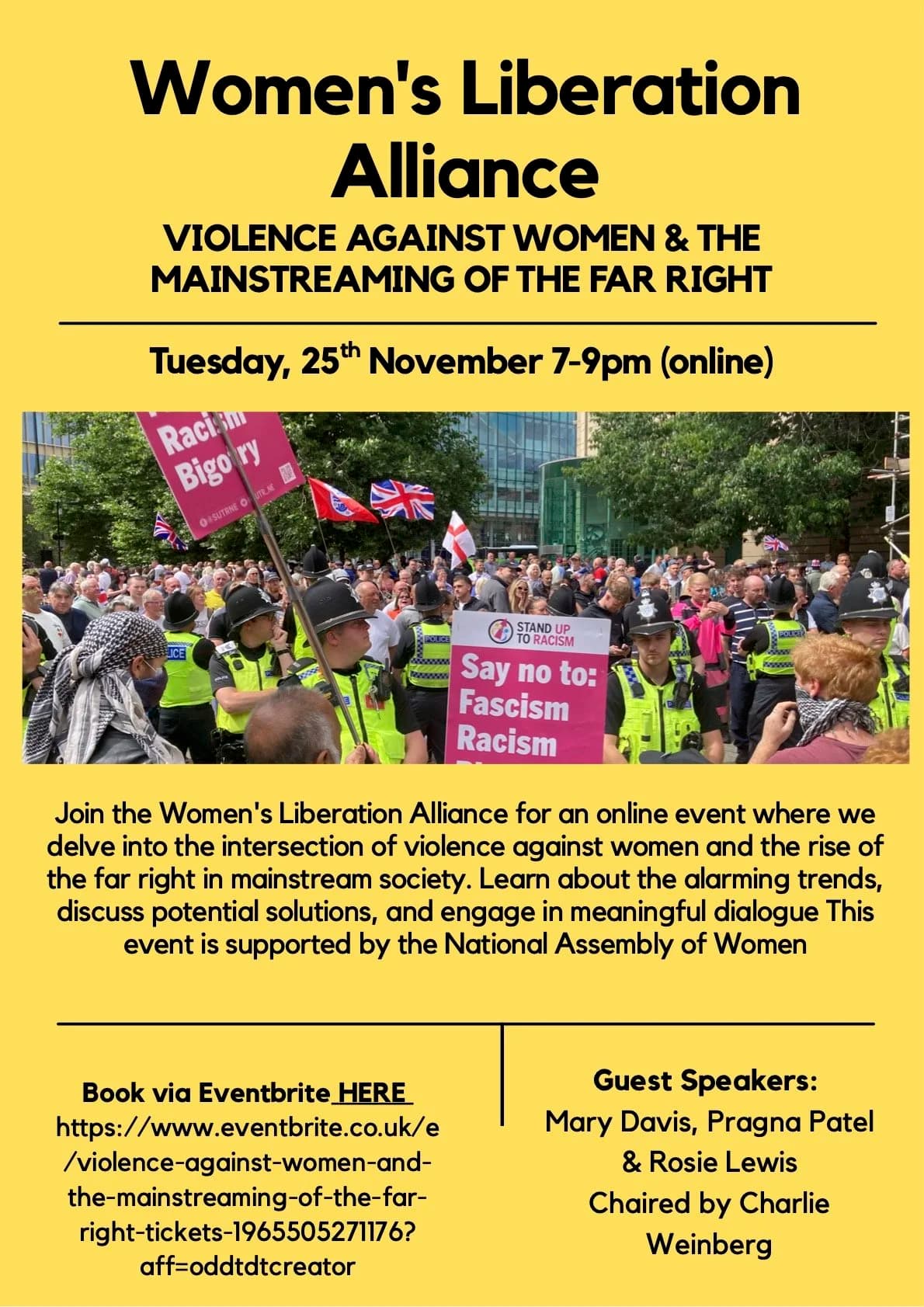 Online Event: Violence Against Women & The Mainstreaming of the Far Right