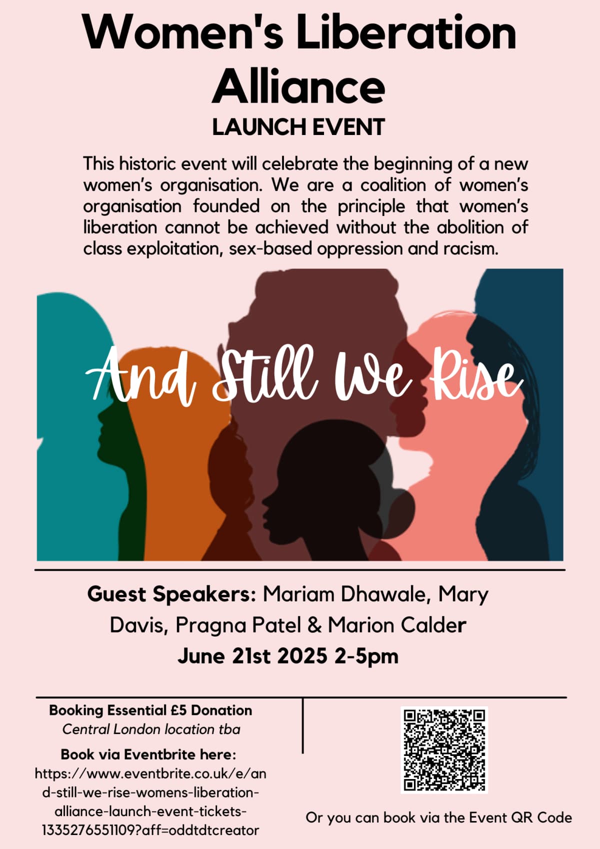 And Still We Rise: Launch of Women's Liberation Alliance
